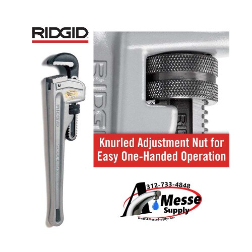 RIDGID 31100, 18" Aluminum Straigh