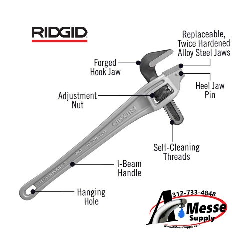 RIDGID 31130, 24" Aluminum Offset