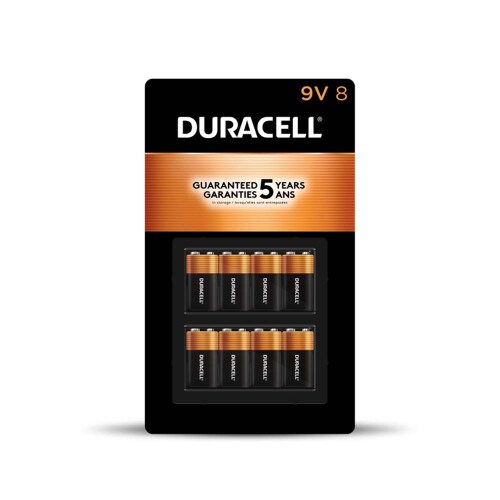 Duracell Coppertop Batteries 9V pa