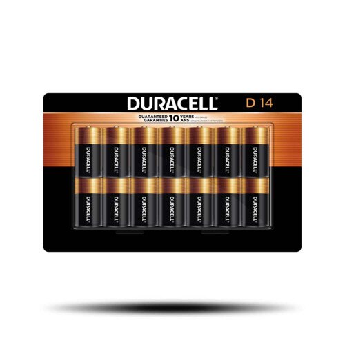 Duracell Coppertop Batteries D pac