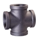 1/2" Black Cross SCH 40