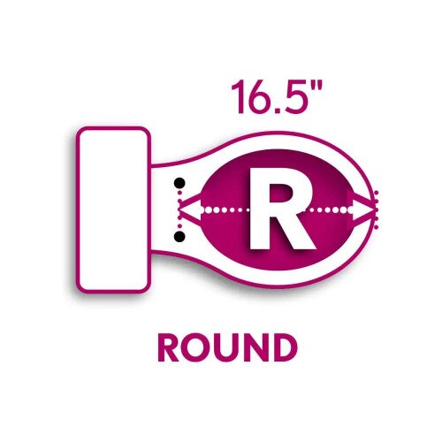 BEMIS 955-CT Round Open Front Heav