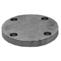 7" O.D. x 2-1/2" IPS Black Cast Ir