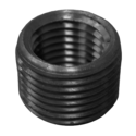 1-1/2" x 3/4" Black Face Bushing