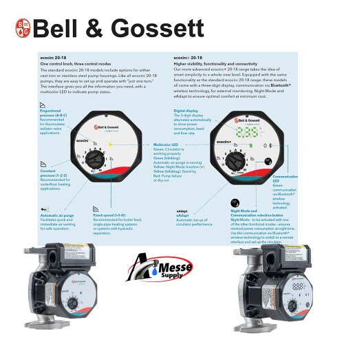 BELL & GOSSETT ECOCIRC+ 20-18 60B0