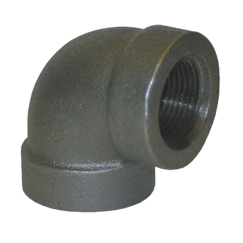 2-1/2" x 2" Black 90° Elbow SCH 40
