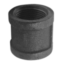1/2" Black Malleable Iron Coupling