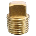 1-1/4" Brass Square Head