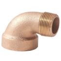 1" Brass 90° Street Elbow