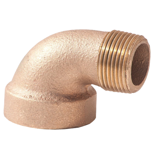 3/8" Brass 90° Street Elbow
