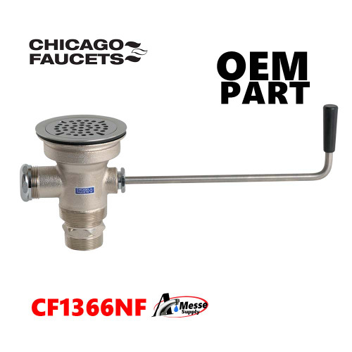 Chicago Faucet 1366-NF Twist Sink