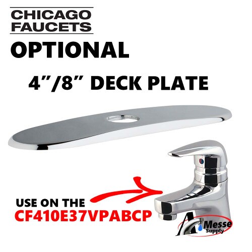 CHICAGO FAUCET 410-E37VPABCP Singl
