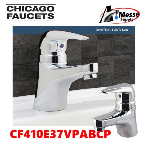 CHICAGO FAUCET 410-E37VPABCP Singl