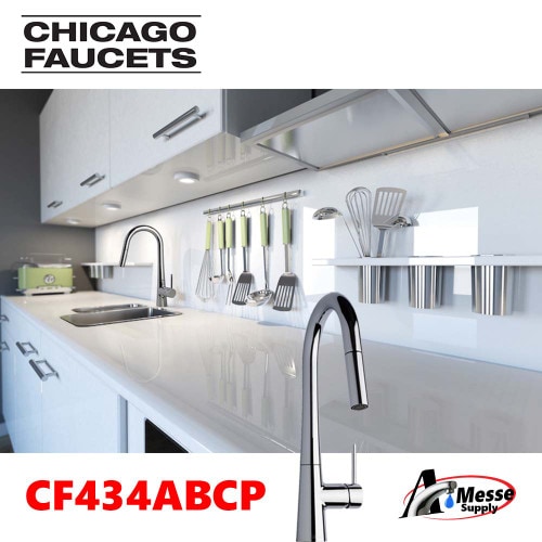 CHICAGO FAUCET 434-ABCP Kitchen Fa