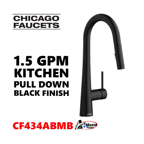 CHICAGO FAUCET 434-ABMB Kitchen Fa