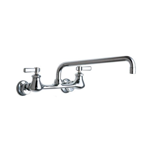 CHICAGO FAUCET 445-DJ13ABCP, 8" Ce