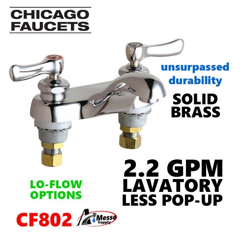 CHICAGO FAUCET 4" CC Lavatory Fauc