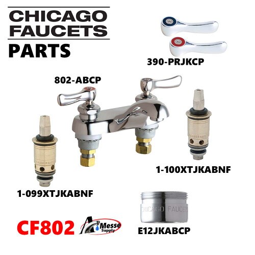 CHICAGO FAUCET 4" CC Lavatory Fauc