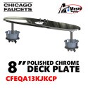 CHICAGO FAUCET EQ-A13-KJKCP 8" Chr