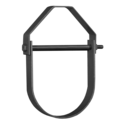 1" Black Steel Clevis Hanger