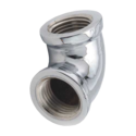 1" Chrome Threaded 90° Elbow