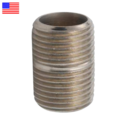 Nipple, 1/2" X Close, Chrome Plate