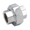 3/8" Chrome Threaded Union