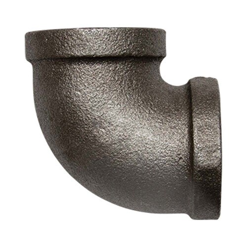 3/4" Black Cast Iron Elbow 90° SCH
