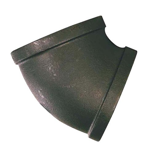2" Black Cast Iron Elbow 45° SCH 4