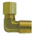 Compression Male Elbow 90° 1/2"