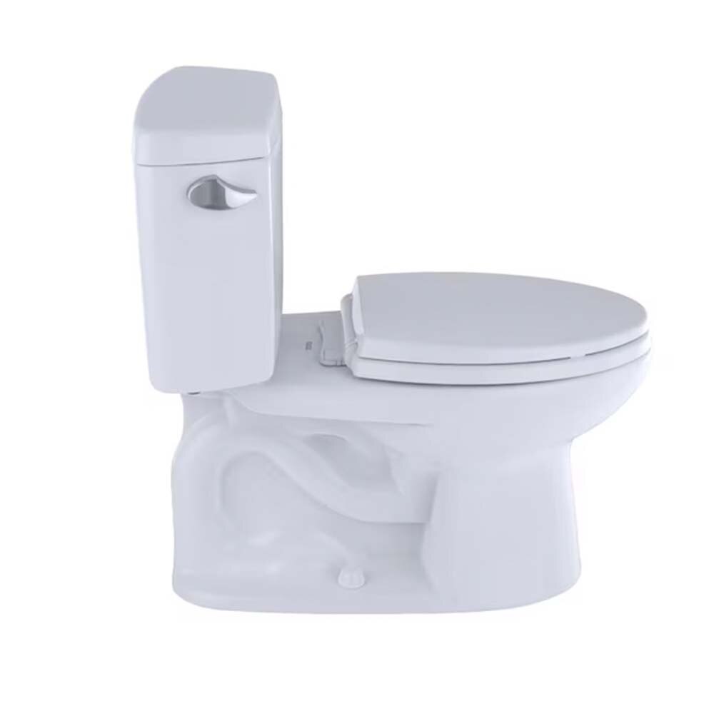 TOTO CST744E-01, Eco Drake Two-Piece Toilet 1.28 GPF Elongated Bowl