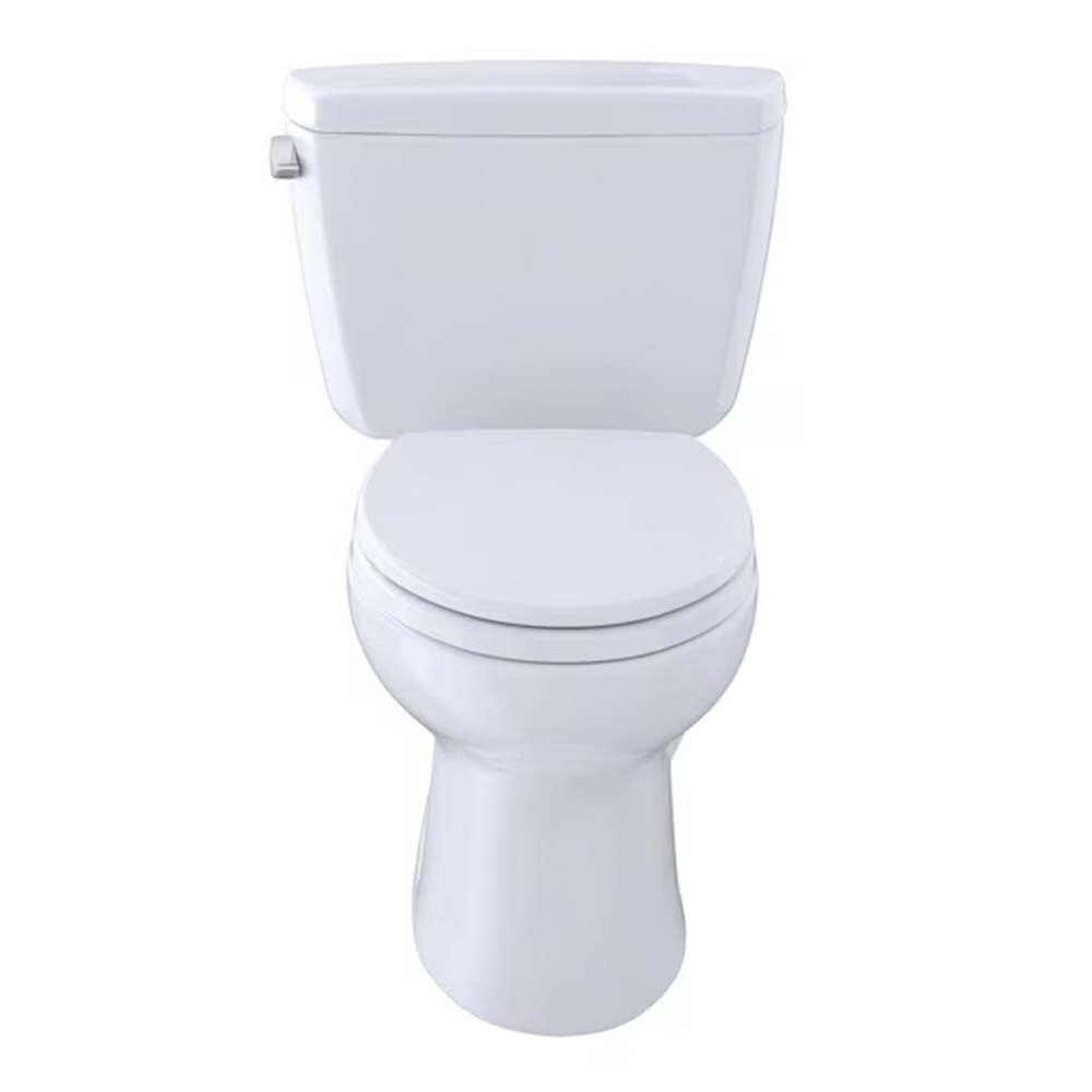 TOTO CST744E-01, Eco Drake Two-Piece Toilet 1.28 GPF Elongated Bowl