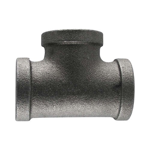 1-1/2" Black Cast Iron Tee SCH 40