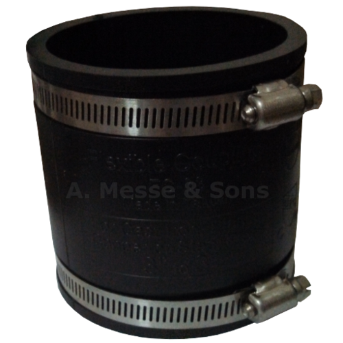 6" x 6" Flexible Rubber Coupling (