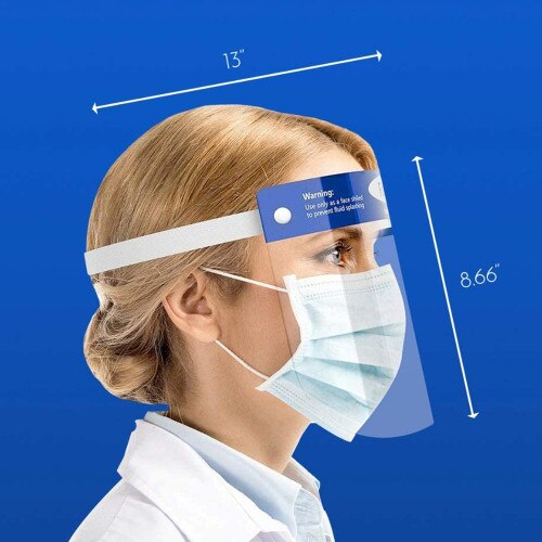 Protective Face Shield Wrap Around