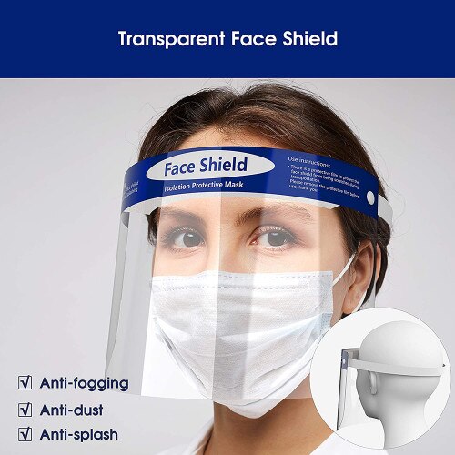 Protective Face Shield Wrap Around