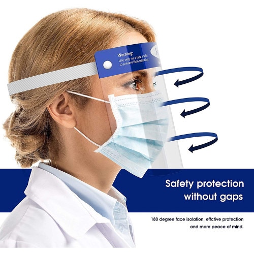 Protective Face Shield Wrap Around