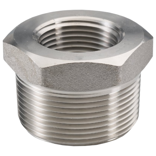 2" x 1" Forged Steel Threaded Hex