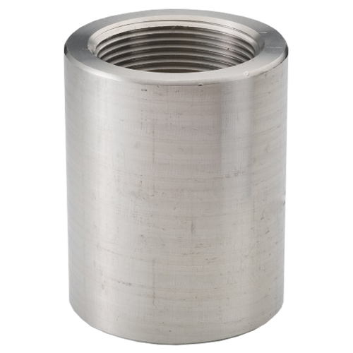 1/2" Forged Steel Threaded Couplin