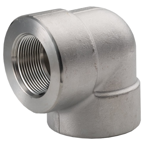 1-1/4" Forged Steel Threaded 90° E