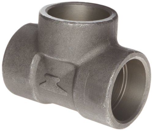 1-1/2" Forged Steel Socketweld Tee
