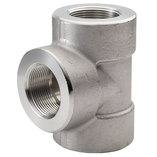 1/4" Forged Steel Threaded Tee 200