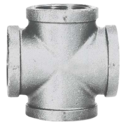 1/2" Galvanized Cross SCH 40
