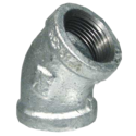 1/2" Galvanized 45° Elbow SCH 40