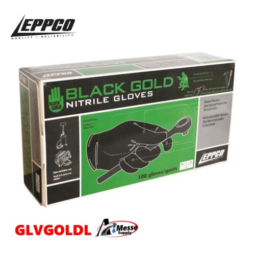 Black Gold 9844 Black Nitrile Glov