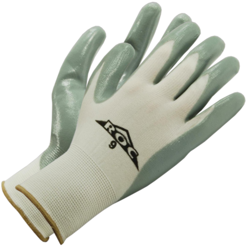 PKG. (12) Nitrile Dipped Gloves Ex