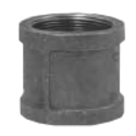 1/2" Malleable Iron Galvanized Cou