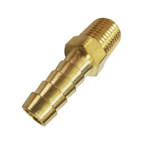3/16" x 1/4" Barbed Hose Adapter