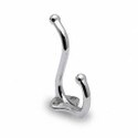 Two Prong Coat Hook Chrome