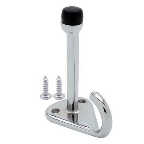 Combination Bumper Coat Hook Chrom